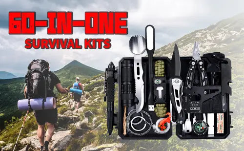 72-Hour Survival Kit (60 in 1)