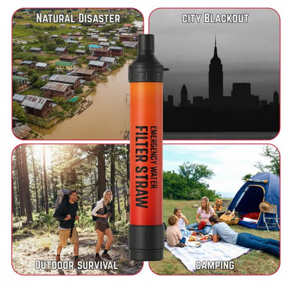 EMERGENCY WATER FILTER STRAW